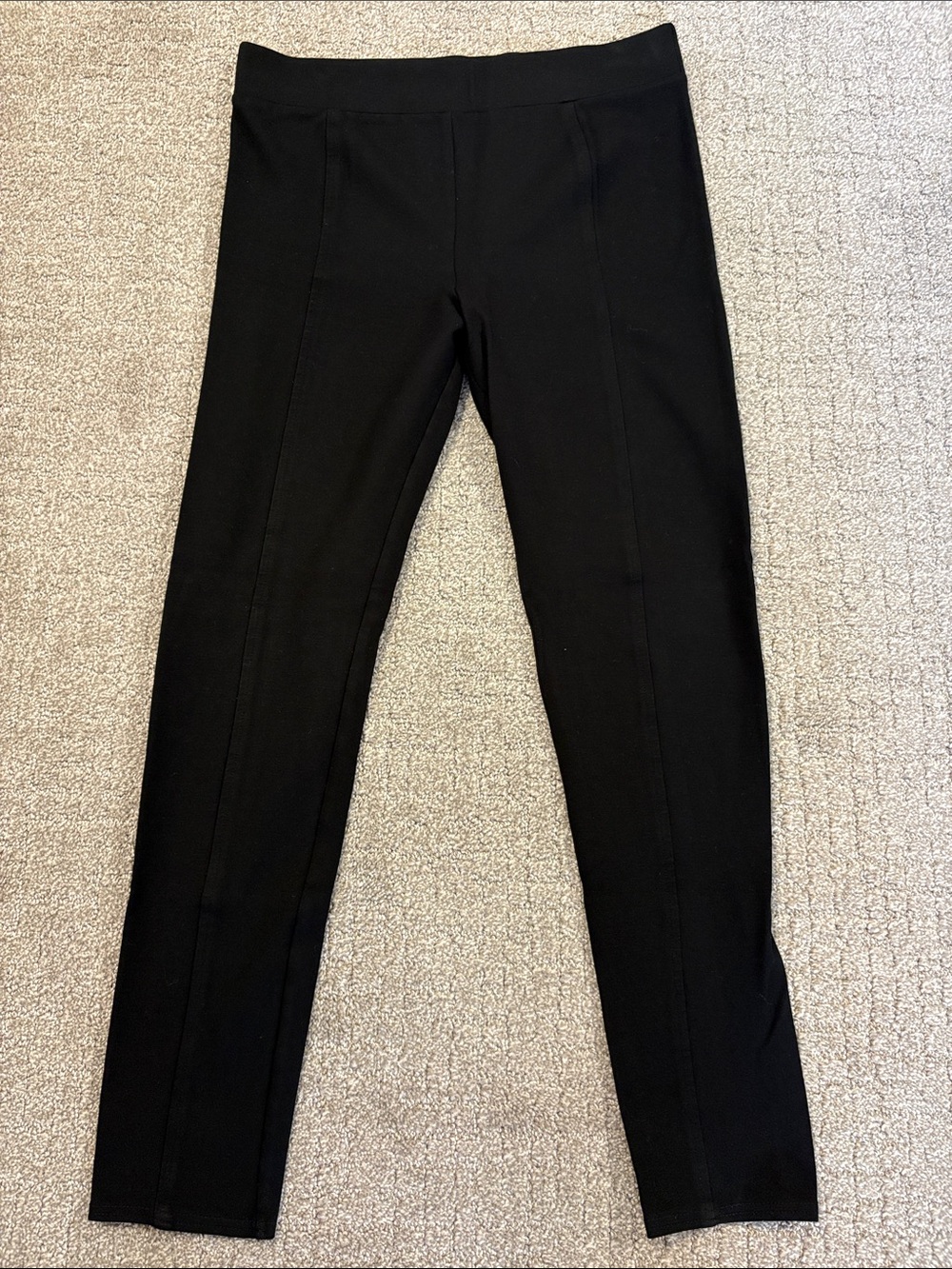 INC International Concepts Black Stretch Ponte Pants